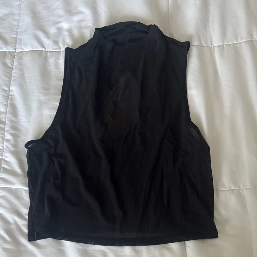 lululemon keyhole mesh tank